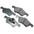 ACT1047 by AKEBONO - ProACT Ultra Premium Ceramic Disc Brake Pad Kit