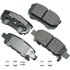 ACT1037A by AKEBONO - ProACT Ultra Premium Ceramic Disc Brake Pad Kit