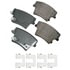 ACT1057 by AKEBONO - ProACT Ultra Premium Ceramic Disc Brake Pad Kit