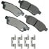 Akebono ACT1100 Disc Brake Pad Set ProACT Ultra Premium Ceramic Disc Brake Pad Kit