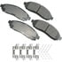 Akebono ACT1094 Disc Brake Pad Set ProACT Ultra Premium Ceramic Disc Brake Pad Kit