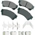 Akebono ACT1164 Disc Brake Pad Set ProACT Ultra Premium Ceramic Disc Brake Pad Kit