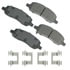 Akebono ACT1172 Disc Brake Pad Set ProACT Ultra Premium Ceramic Disc Brake Pad Kit