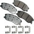 ACT1264 by AKEBONO - ProACT Ultra Premium Ceramic Disc Brake Pad Kit
