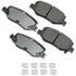Akebono ACT1274A Disc Brake Pad Set ProACT Ultra Premium Ceramic Disc Brake Pad Kit