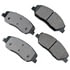 Akebono ACT1202 Disc Brake Pad Set ProACT Ultra Premium Ceramic Disc Brake Pad Kit