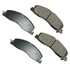 ACT1399 by AKEBONO - ProACT Ultra Premium Ceramic Disc Brake Pad Kit