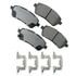 Akebono ACT1454 Disc Brake Pad Set ProACT Ultra Premium Ceramic Disc Brake Pad Kit