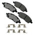 Akebono ACT1592 Disc Brake Pad Set ProACT Ultra Premium Ceramic Disc Brake Pad Kit