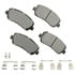 ACT1623 by AKEBONO - ProACT Ultra Premium Ceramic Disc Brake Pad Kit