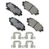 Akebono ACT1729 Disc Brake Pad Set ProACT Ultra Premium Ceramic Disc Brake Pad Kit