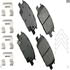 Akebono ACT1913 Disc Brake Pad Set ProACT Ultra Premium Ceramic Disc Brake Pad Kit