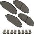 ACT2179 by AKEBONO - ProACT Ultra Premium Ceramic Disc Brake Pad Kit