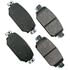 Akebono ACT2042 Disc Brake Pad Set ProACT Ultra Premium Ceramic Disc Brake Pad Kit