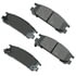 ACT471 by AKEBONO - ProACT Ultra Premium Ceramic Disc Brake Pad Kit