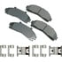 ACT652 by AKEBONO - ProACT Ultra Premium Ceramic Disc Brake Pad Kit