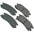 Akebono ACT714 Disc Brake Pad Set ProACT Ultra Premium Ceramic Disc Brake Pad Kit