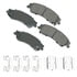 Akebono ACT729 Disc Brake Pad Set ProACT Ultra Premium Ceramic Disc Brake Pad Kit