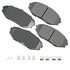 Akebono ACT793A Disc Brake Pad Set ProACT Ultra Premium Ceramic Disc Brake Pad Kit