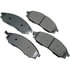 Akebono ACT830 Disc Brake Pad Set ProACT Ultra Premium Ceramic Disc Brake Pad Kit