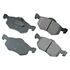 Akebono ACT843 Disc Brake Pad Set ProACT Ultra Premium Ceramic Disc Brake Pad Kit