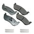 ACT881 by AKEBONO - ProACT Ultra Premium Ceramic Disc Brake Pad Kit