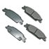 Akebono ACT922 Disc Brake Pad Set ProACT Ultra Premium Ceramic Disc Brake Pad Kit