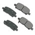 Akebono ACT999 Disc Brake Pad Set ProACT Ultra Premium Ceramic Disc Brake Pad Kit