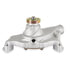 9212 by WEIAND - Mechanical Water Pump - Action Plus, Short, High-Volume, Aluminum, Natural
