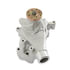 Weiand 9240 Engine Water Pump Mechanical Water Pump - Action Plus, Long, High-Volume, Aluminum, Natural