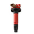 82576 by MSD - MSD Ignition Coil - Ford EcoBoost - 3.5L V6 - 3-Pin Connector - Red - 6-Pack