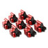 MSD 82648 Direct Ignition Coil Kit MSD Ignition Coil - GM LS Blaster Series - L-Series Truck Engine - Red - 8-Pack