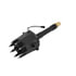 85505 by MSD - MSD Black Chevy V8 Pro-Billet Distributor w/ locked-out timing & bronze gear