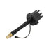 85505 by MSD - MSD Black Chevy V8 Pro-Billet Distributor w/ locked-out timing & bronze gear