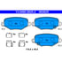 ATE Brake Products 602625 Disc Brake Pad Set ATE Original Semi-Metallic Rear Disc Brake Pad Set 602625 for Chrysler