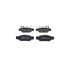 602729 by ATE BRAKE PRODUCTS - ATE Original Semi-Metallic Front Disc Brake Pad Set 602729 for Ford, Jaguar
