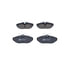 602730 by ATE BRAKE PRODUCTS - ATE Original Semi-Metallic Rear Disc Brake Pad Set 602730 for Ford, Jaguar