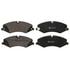 ATE Brake Products 602762 Disc Brake Pad Set ATE Original Semi-Metallic Front Disc Brake Pad Set 602762 for Land Rover