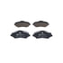 ATE Brake Products 602766 Disc Brake Pad Set ATE Original Semi-Metallic Front Disc Brake Pad Set 602766 for Chrysler, VW