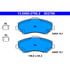 ATE Brake Products 602766 Disc Brake Pad Set ATE Original Semi-Metallic Front Disc Brake Pad Set 602766 for Chrysler, VW