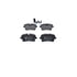 602770 by ATE BRAKE PRODUCTS - ATE Original Semi-Metallic Rear Disc Brake Pad Set 602770 for Audi, Porsche