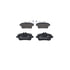 602781 by ATE BRAKE PRODUCTS - ATE Original Semi-Metallic Rear Disc Brake Pad Set 602781 for Mercedes-Benz