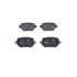 602790 by ATE BRAKE PRODUCTS - ATE Original Semi-Metallic Rear Disc Brake Pad Set 602790 for Audi, Volkswagen