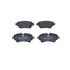 602796 by ATE BRAKE PRODUCTS - ATE Original Semi-Metallic Rear Disc Brake Pad Set 602796 for Audi