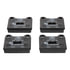 604028 by ATE BRAKE PRODUCTS - ATE Original Semi-Metallic Front Disc Brake Pad Set 604028 for Volkswagen