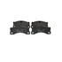 604852 by ATE BRAKE PRODUCTS - ATE Semi-Metallic Front Disc Brake Pad Set 604852 for Porsche, Volkswagen