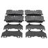 ATE Brake Products 605607 Disc Brake Pad Set ATE Original Semi-Metallic Front Disc Brake Pad Set 605607 for Lexus