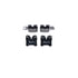 605608 by ATE BRAKE PRODUCTS - ATE Original Semi-Metallic Rear Disc Brake Pad Set 605608 for Lexus