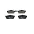 605626 by ATE BRAKE PRODUCTS - ATE Original Semi-Metallic Rear Disc Brake Pad Set 605626 for INFINITI, Nissan