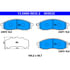 605632 by ATE BRAKE PRODUCTS - ATE Original Semi-Metallic Front Disc Brake Pad Set 605632 for Nissan
